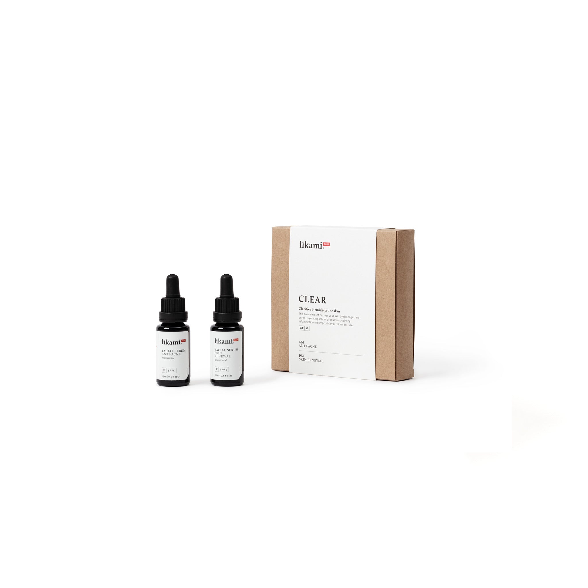 Clear Serum Set